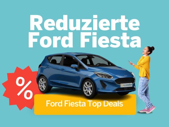 Reduzierte Ford Fiesta