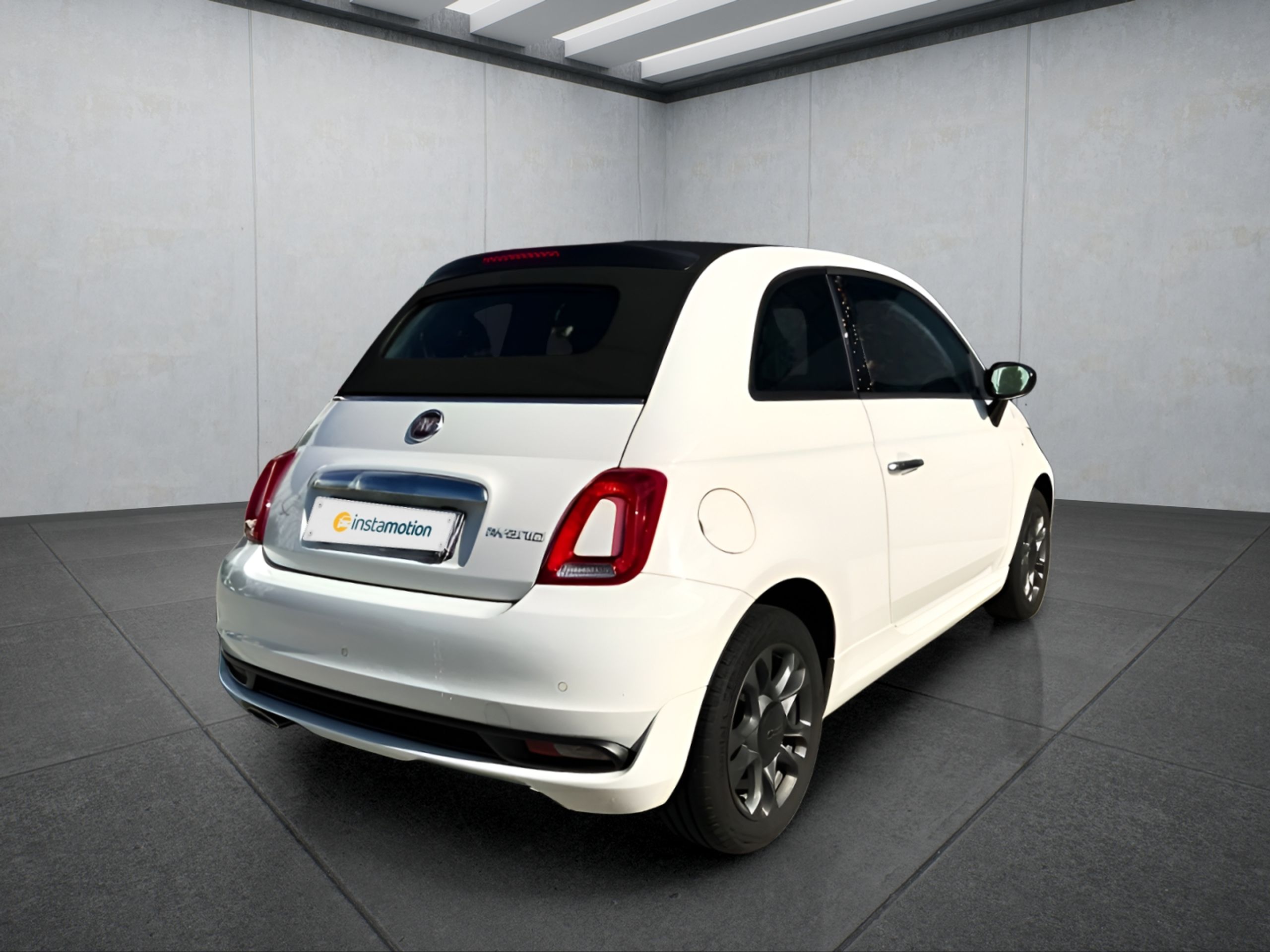 Fiat 500 hinten