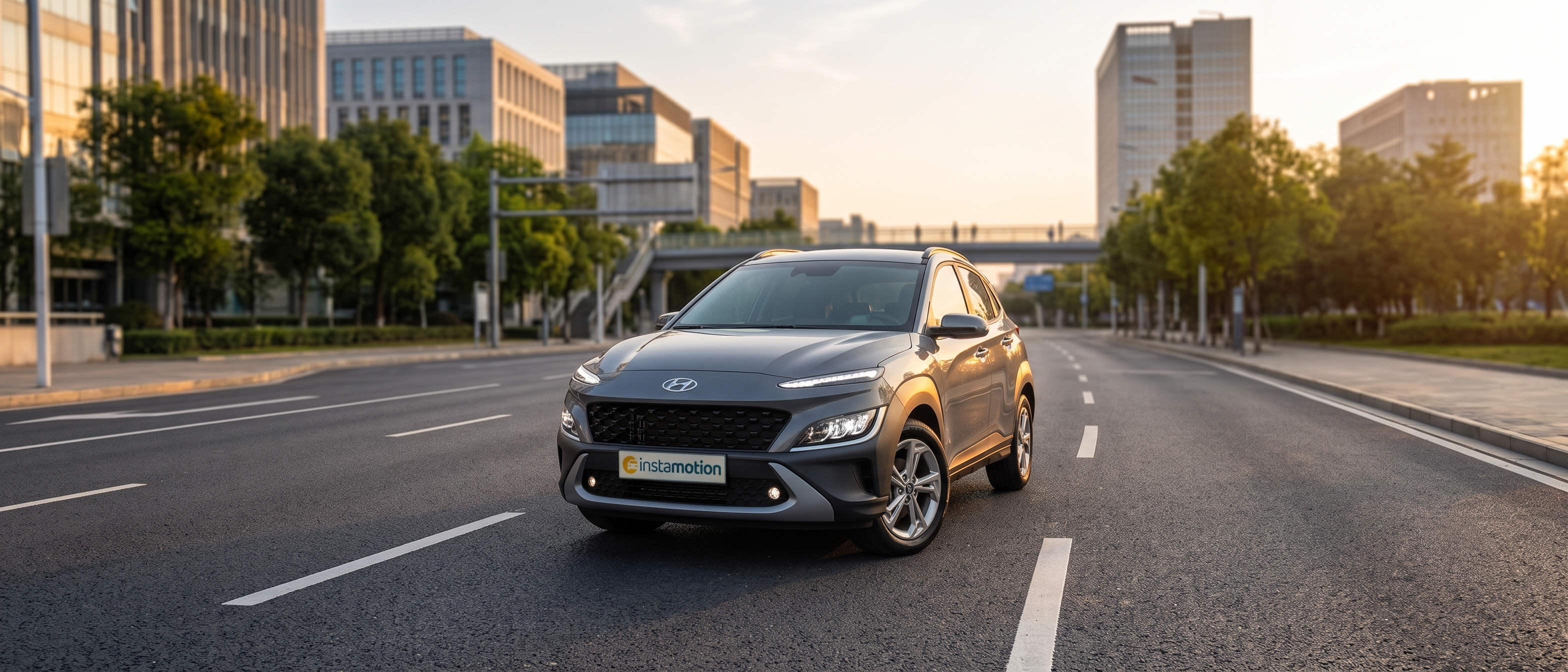 Hyundai Kona Hybrid Außenaufnahme